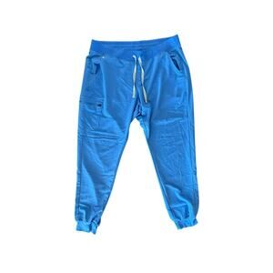 Women's Royal Blue Figs Zamora Technical Collection Jogger Pants XXL